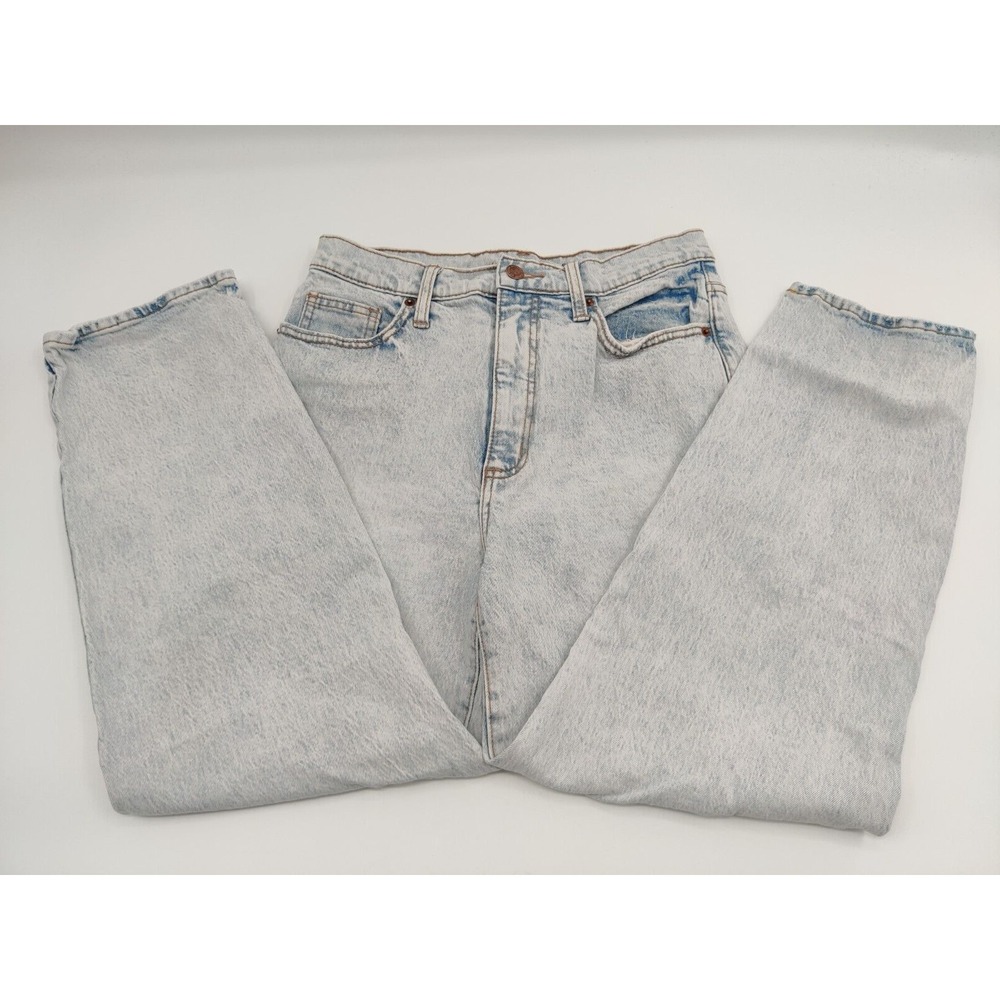 Universal Thread Vintage Straight High Rise Jeans Light Acid Wash 8/29R 30x26